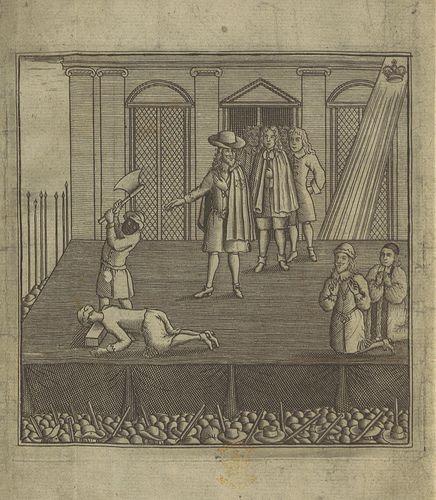 Charles I execution