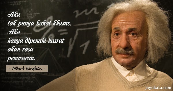 Kata Kata Albert Einstein Tentang Cinta Bahasa Inggris Dan ...