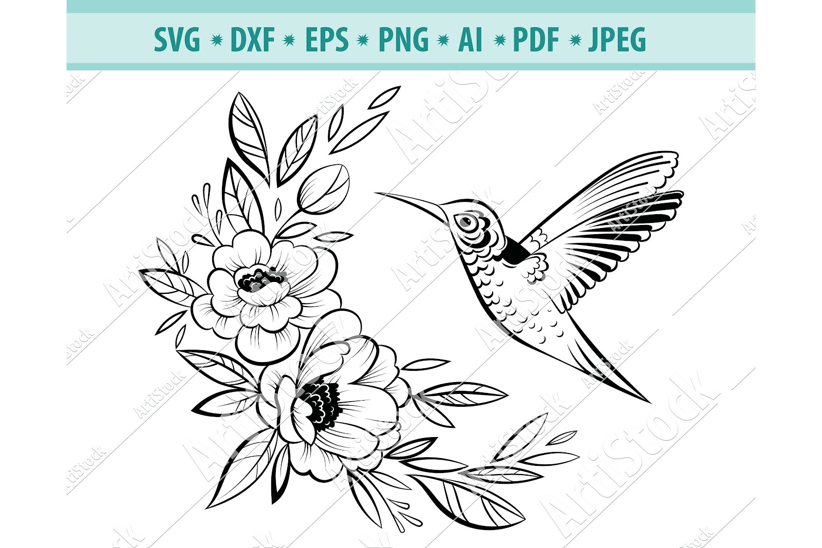 Free Free 311 Hummingbird Mandala Svg Free SVG PNG EPS DXF File