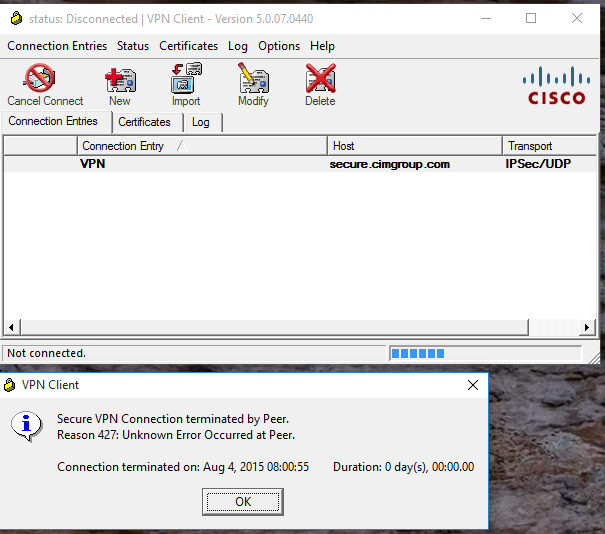 If you are a windows 10 user, you can easily download the cisco anyconnect vpn client from windows store. Cisco Vpn 5 0 07 Windows 10 Ratesrenew