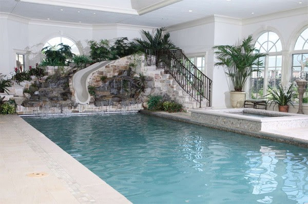 An indoor pool is quickly becoming popular a popular addition to homes. Indoor Pools
