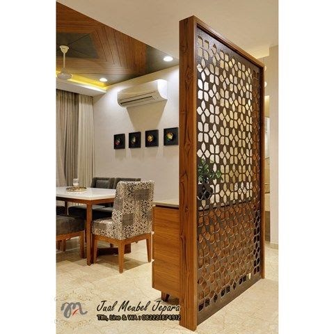 Partisi Kayu  Minimalis Modern Desain Partisi Rumah