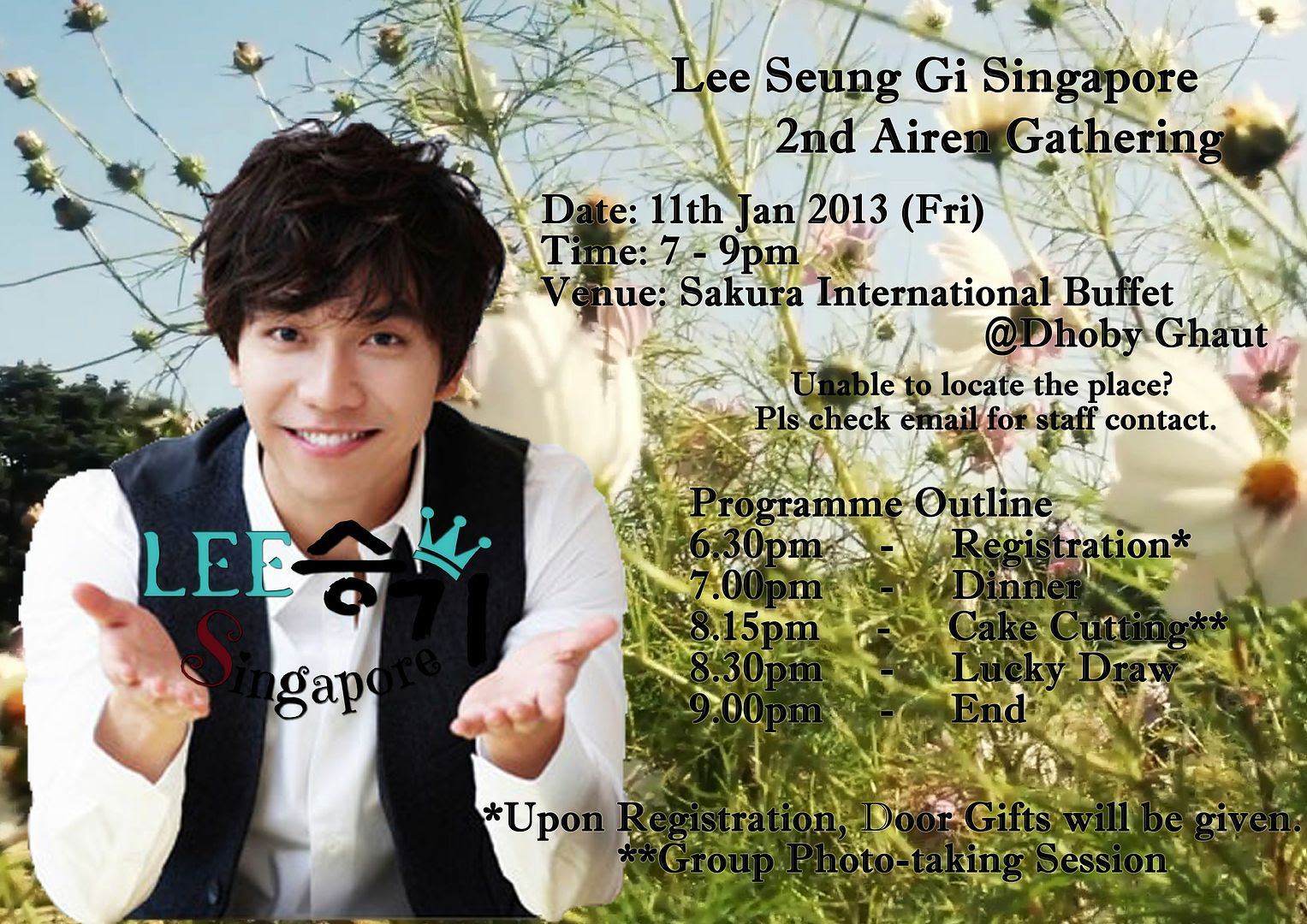 이승기 싱가폴 Lee Seung Gi Singapore December 12