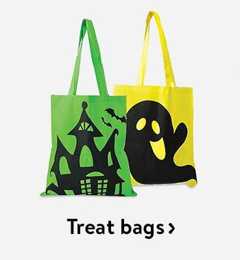 Treat bags for the trick-or-treat kids