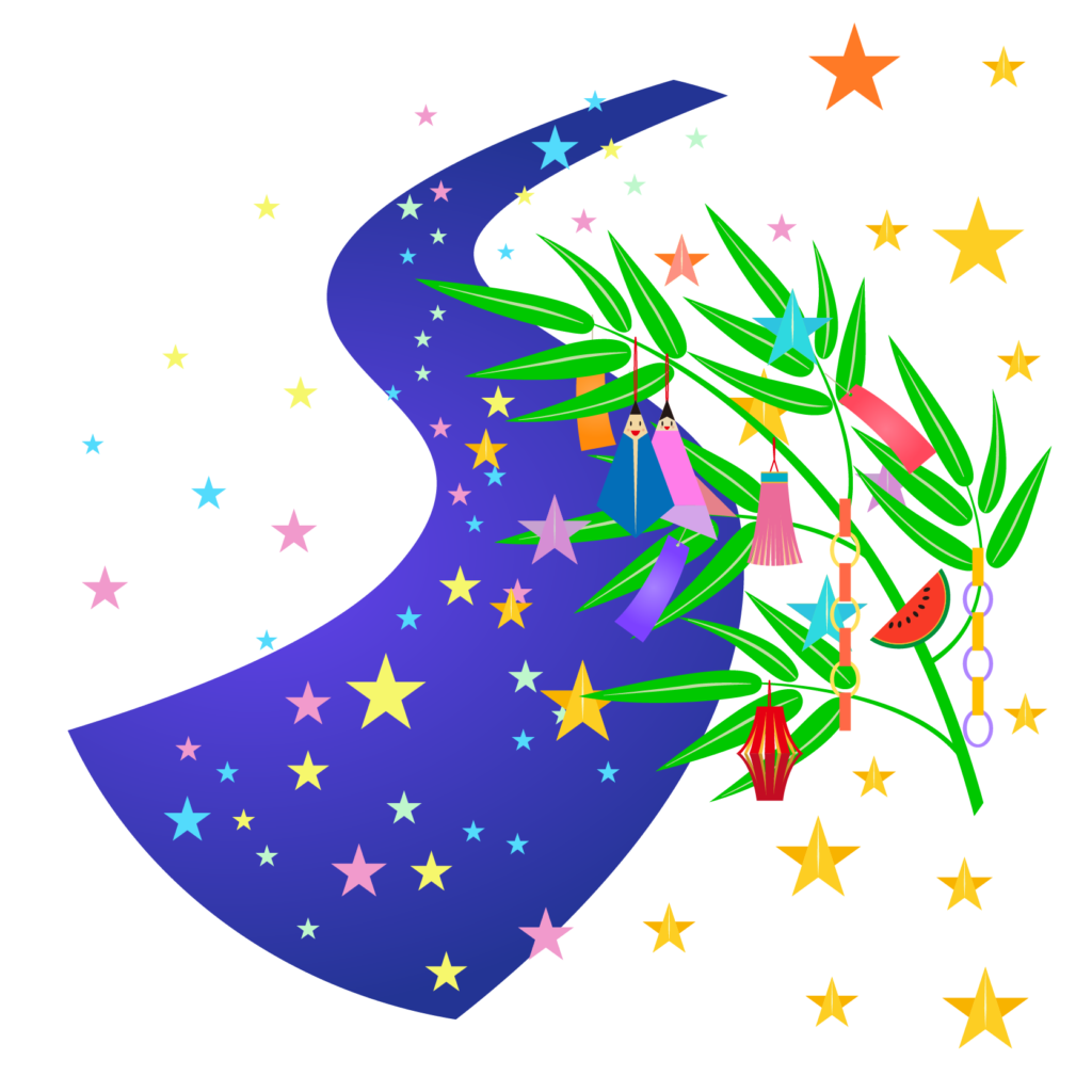 動物の画像について 綺麗な七夕 イラスト