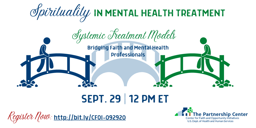 Systemic Treatment Models Bridging Faith and Mental Health Professionals