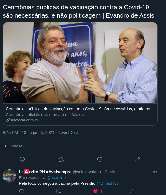 Ribamar mouta 180 views2 days ago. Vacina Pra Presidirarios Meme Subido Por Cebovi Memedroid