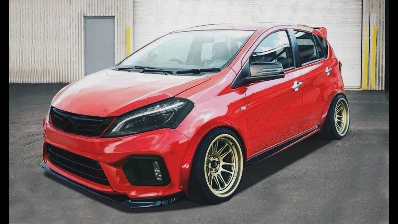 Perodua Myvi Baru Modified - Klewer x