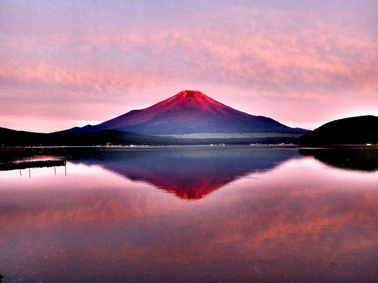 ロイヤリティフリー壁紙 赤 富士 画像 最高の花の画像