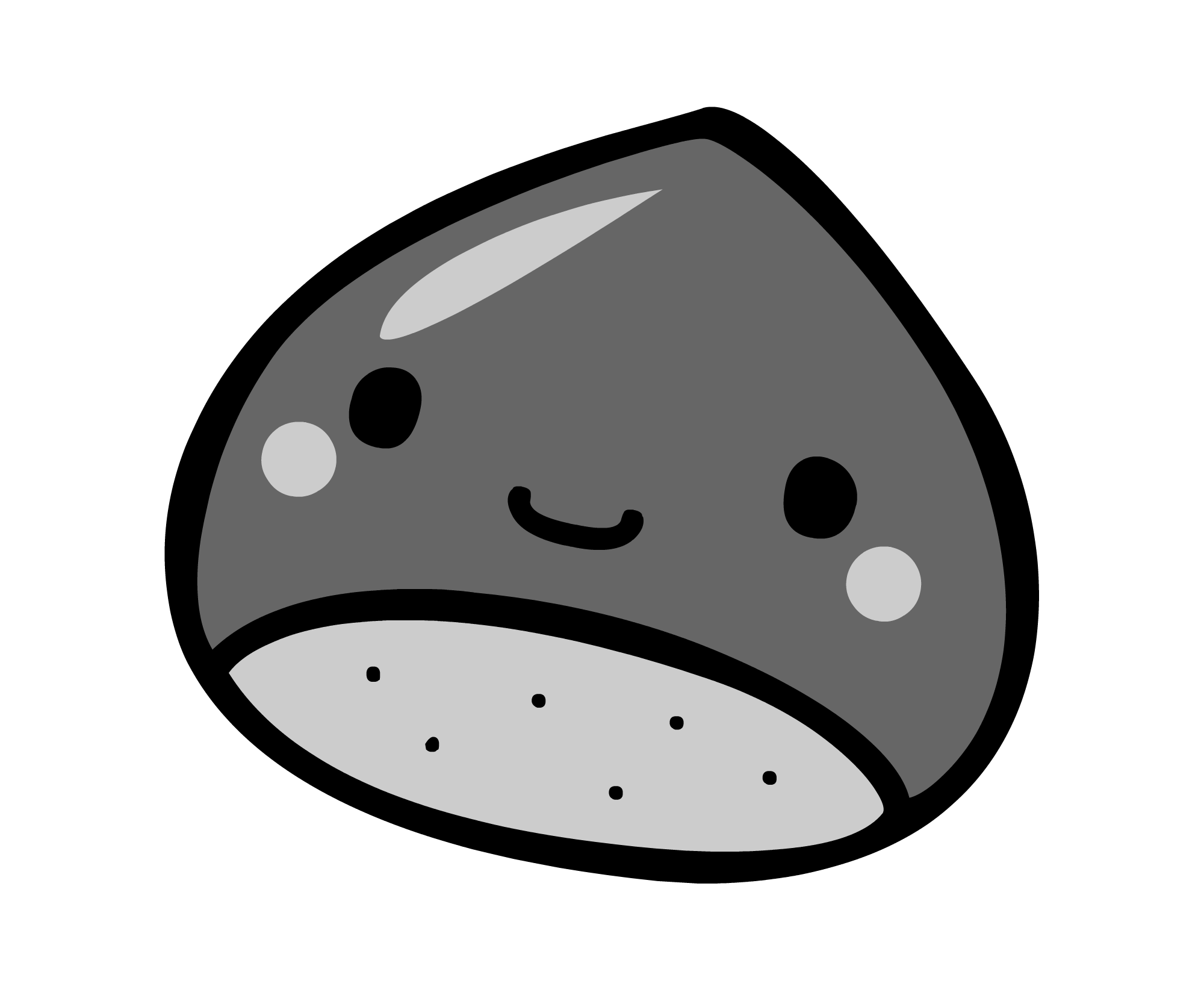 美しい花の画像 これまでで最高の栗 イラスト 白黒