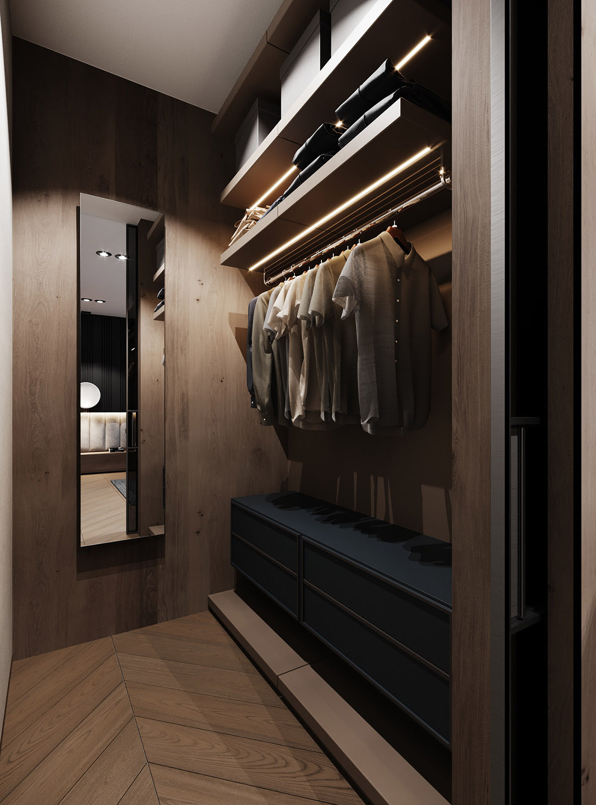 37 wonderful master bedroom designs with walk in closets this time we decided to share with you some master bedroom designs with walk in closets to inspire you planning the bathroom design creates a contemporary yet classic look. Dramatic Interior With Luxury Closets Bathrooms