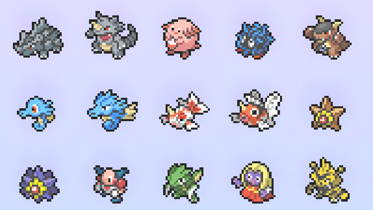 年のベスト ポケモン ドット 絵 検索画像の壁紙