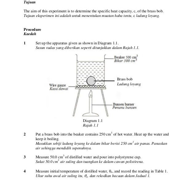 Soalan Fizik Kertas 3 Tingkatan 4 - Escuelainfantilheidiland