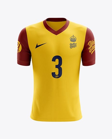 Download Free Download Mock Up Kemejapsd - Free Psd Mockup Men S Soccer V Neck Jersey Mockup Front View T ...