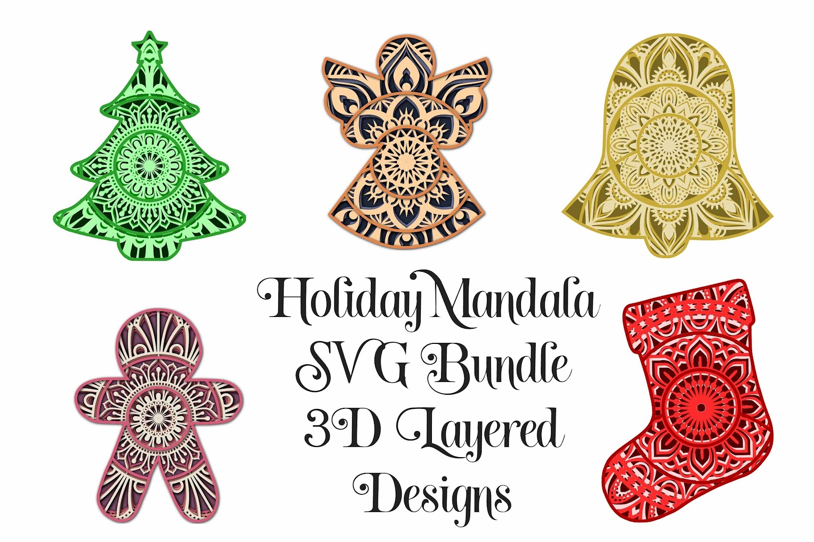 Download Multi Layered Easter Mandala Layered Svg Free - Free ...