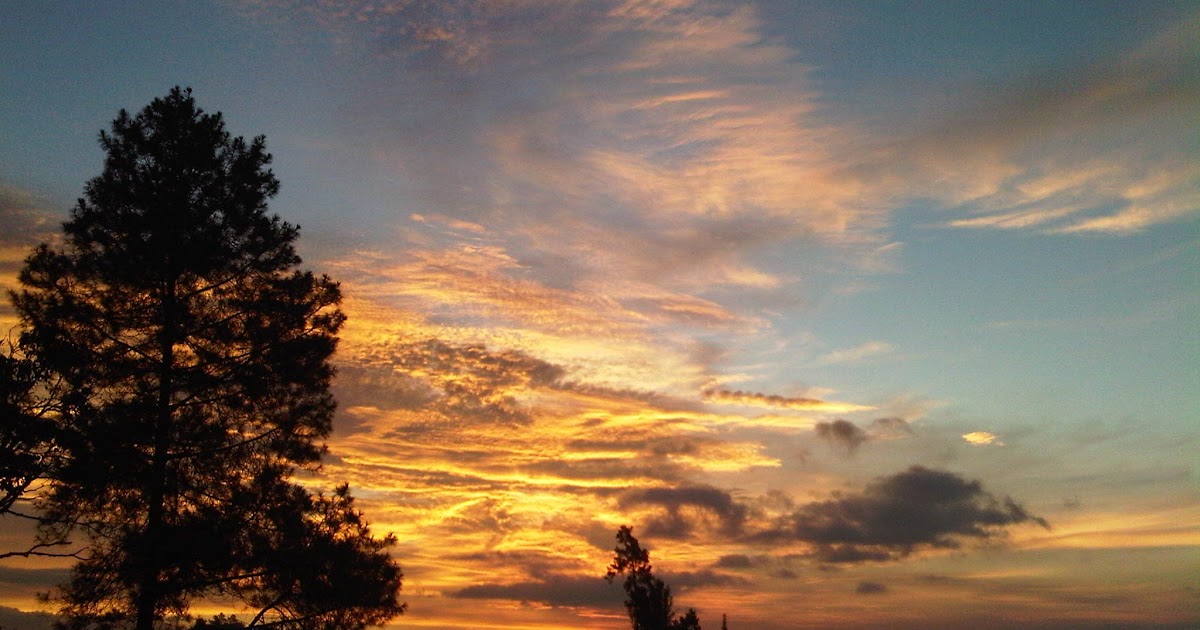 Foto Pemandangan Langit Senja Gambar Viral HD