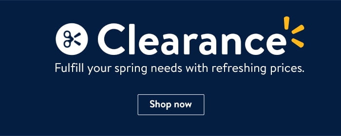 Clearance. Fulfill your spring needs with refreshing prices. Shop Now.