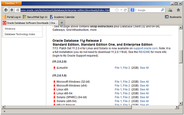 Using oracle client to connect to a remote database server whether it running on windows or linux server. Installing Oracle 11g Release 2 Enterprise Edition On Windows 7 32 Bit Holowczak Com Tutorials