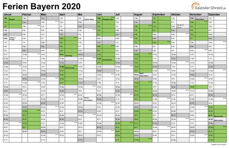2021 kalender mit österreich feiertage im acrobat pdf format. Kalender 2020 Pdf Ferien Bayern Calendario 2019