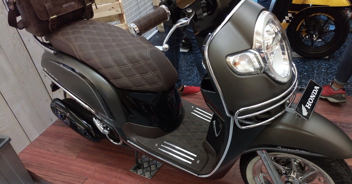 84 Modifikasi  Scoopy  2019 Hitam  Putih Kumpulan 