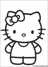 Free hello kitty coloring pages are found all over the internet. Hello Kitty Coloring Pages On Coloring Book Info
