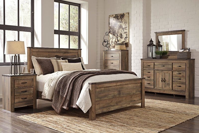 Ventura Rustic Contemporary Bedroom Furniture Set 192000