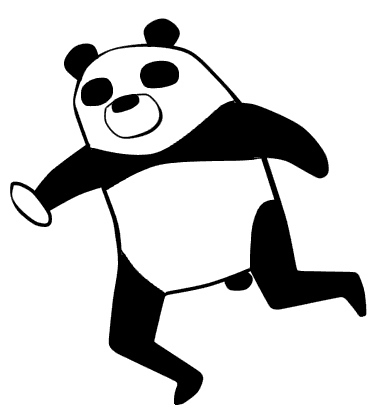 元のパンダ イラスト 壁紙 美しい花の画像