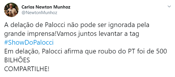 Redes sociais ficaram movimentadas após delação de Antonio Palocci