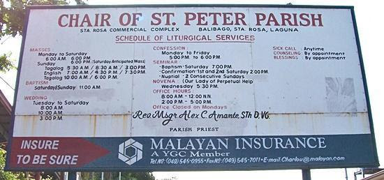 We did not find results for: Chair Of St Peter Parish Church Santa Rosa