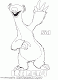 You can easily print or download them at your convenience. Ice Age Coloring Pages