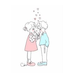 カップル 簡単 かわいい 可愛い イラスト 最高と最もアニメーション