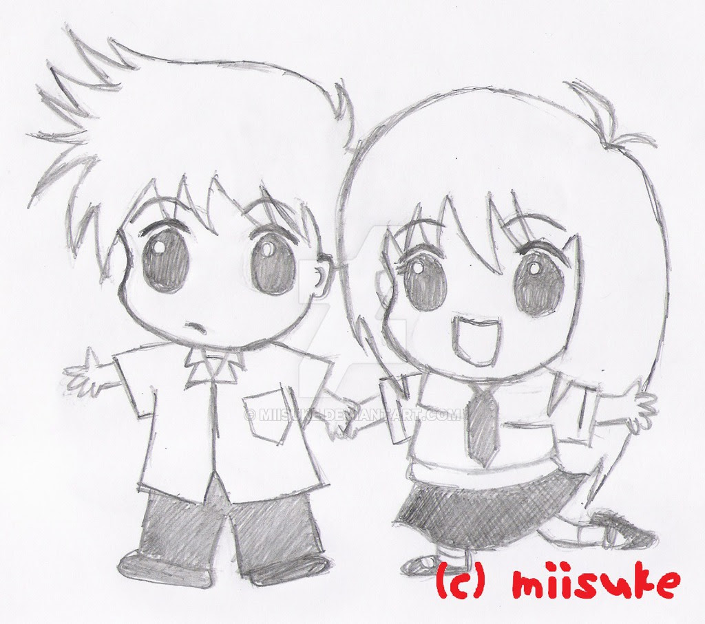Anime Drawing Of A Boy
