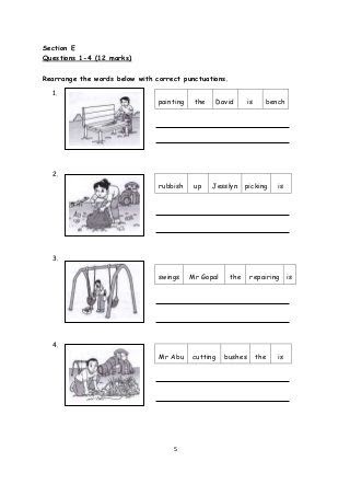 Contoh Soalan Peperiksaan Tahun 1 Bm - Nice Info b