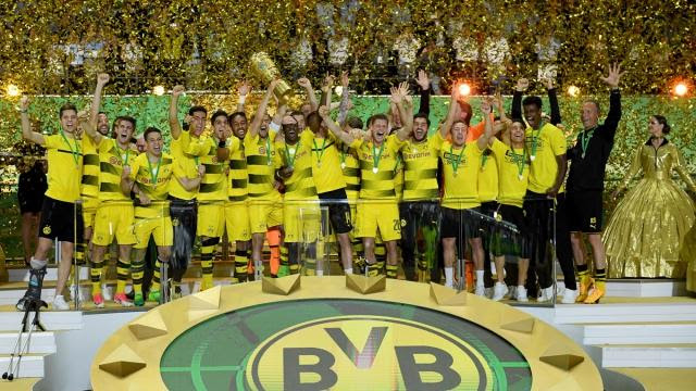 Die dortmunder siegten gegen rb leipzig mit 4:1. Borussia Dortmund Gewinnt Den Dfb Pokal 2017