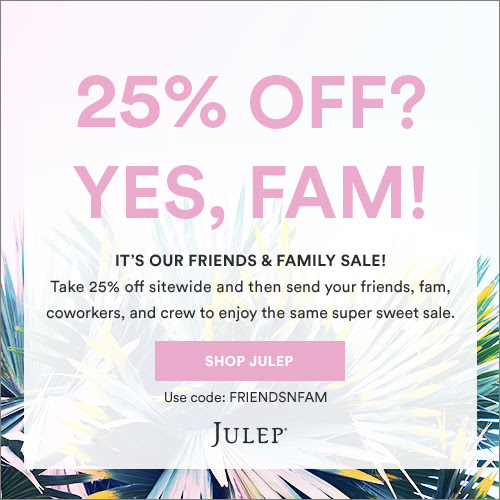 Friends and Family Sale