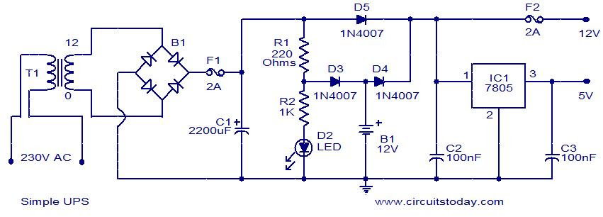 Ups Block Diagram With Explanation Pdf - Circuit Diagram  