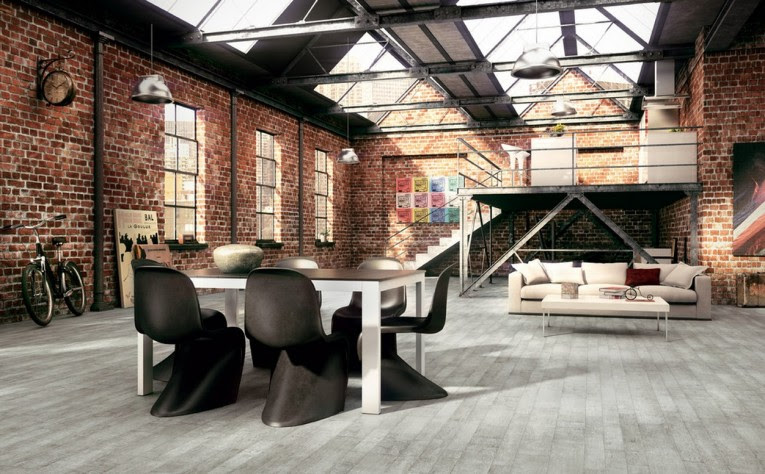 All in all it was just the bricks in the wall. 10 Industrial Interiors Using Rustic Brick Wall