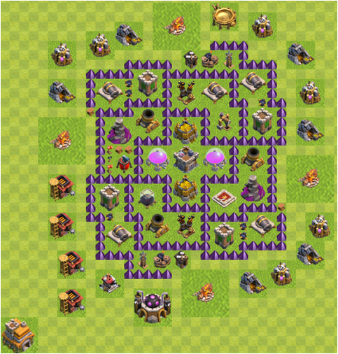 トップレート クラクラ Th7 資源重視 最新 最優秀ピクチャーゲーム