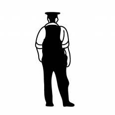 上選択 後ろ姿 イラスト かっこいい 人気のイラスト画像