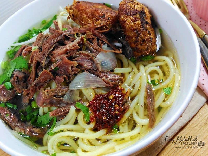 Mee Soto Daging Paling Simple!  EnyAbdullah.Com