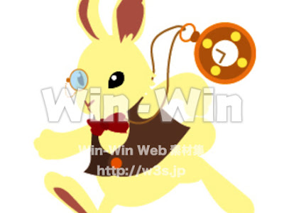 無料ダウンロード アリス 白ウサギ イラスト 可愛い 129003