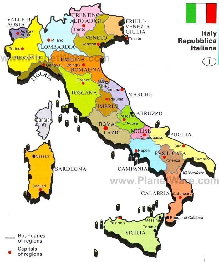 To render the map use the following code: Italy Map Made Easy Which Region Is Where Learn How To Remember It