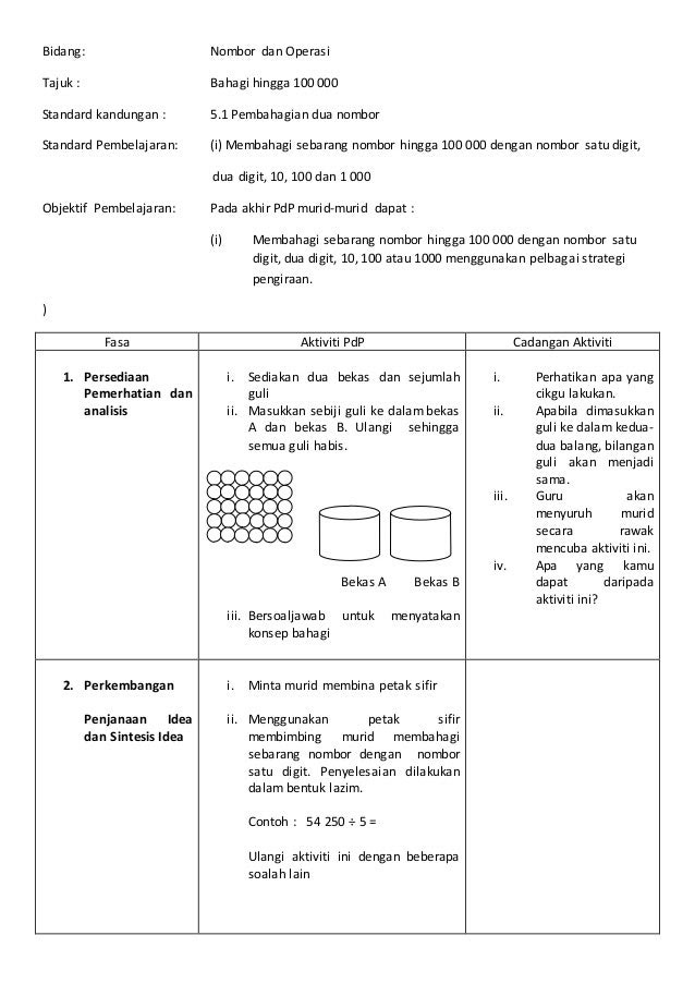 Contoh Soalan Matematik Bahagi Tahun 2 - Residence e