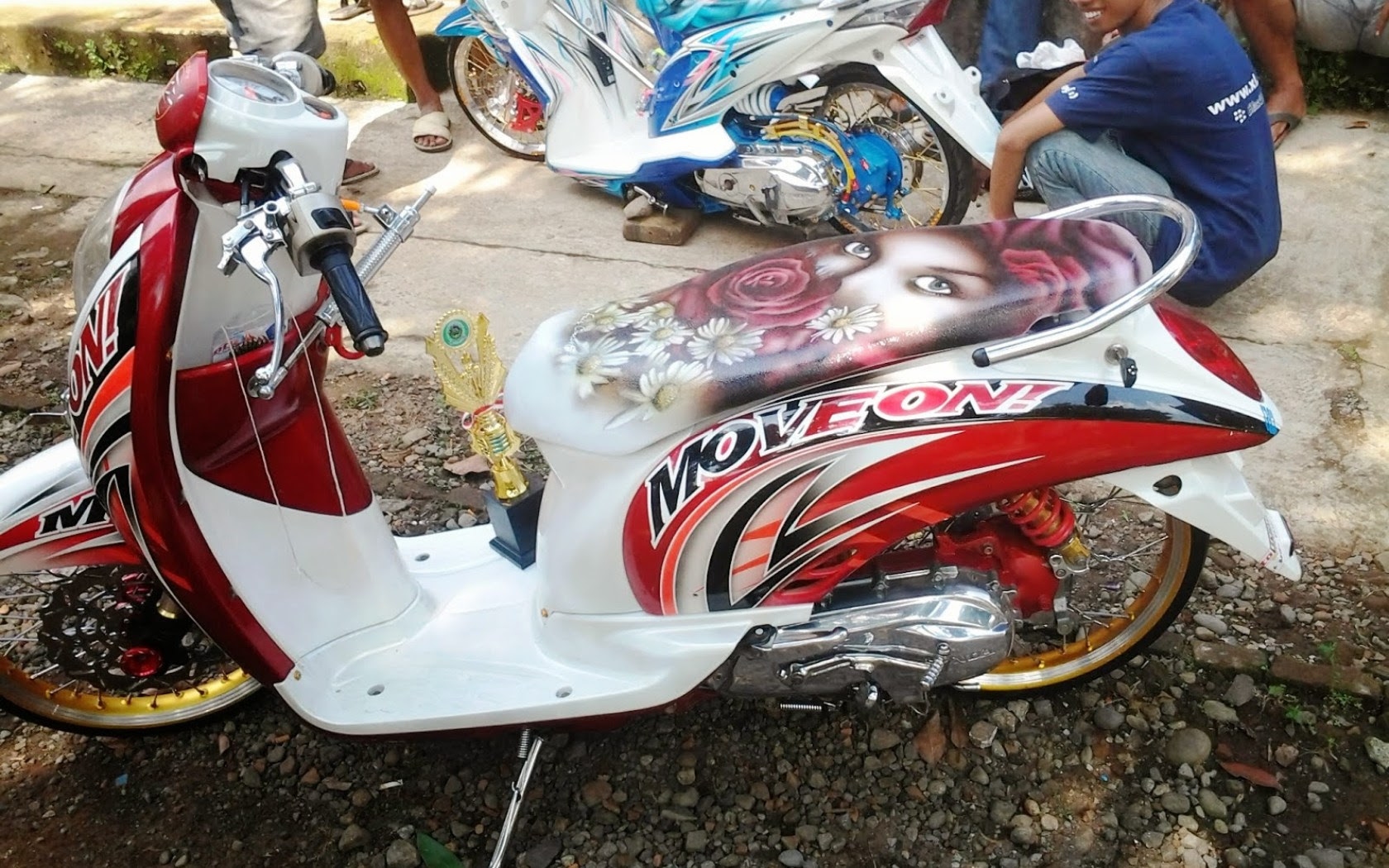 Poto Modifikasi Motor Scoopy Modifikasi Motor