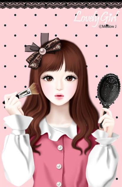 Ngagolak 待ち受け 韓国 イラスト 女の子