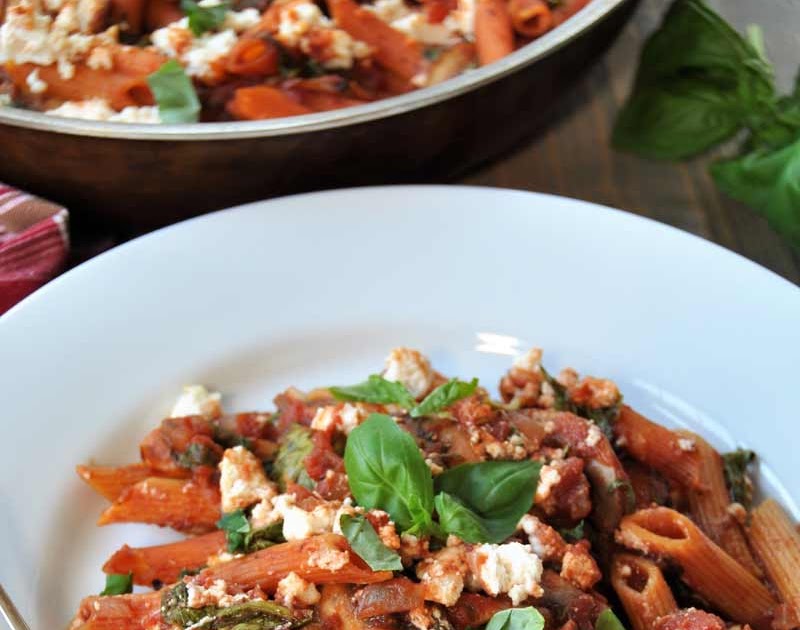 Meatless Pasta Recipes Easy - Andi Healthy