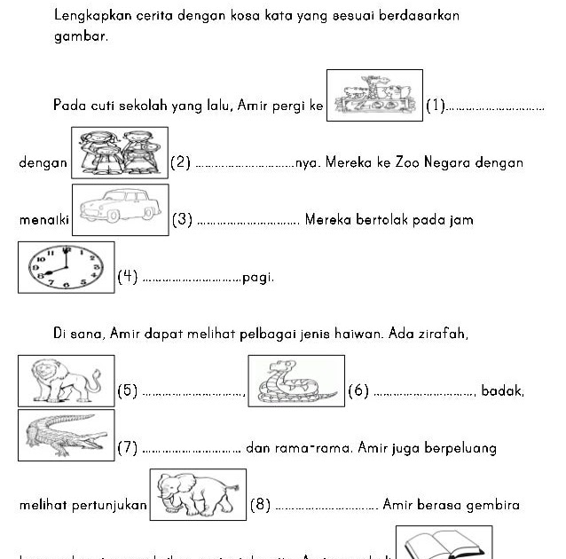 Soalan Bahasa Melayu Tahun 1 Kssr 2019 - Selangor s