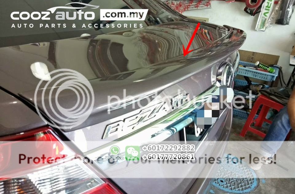 Perodua Bezza Spoiler Price - Gambar BCD