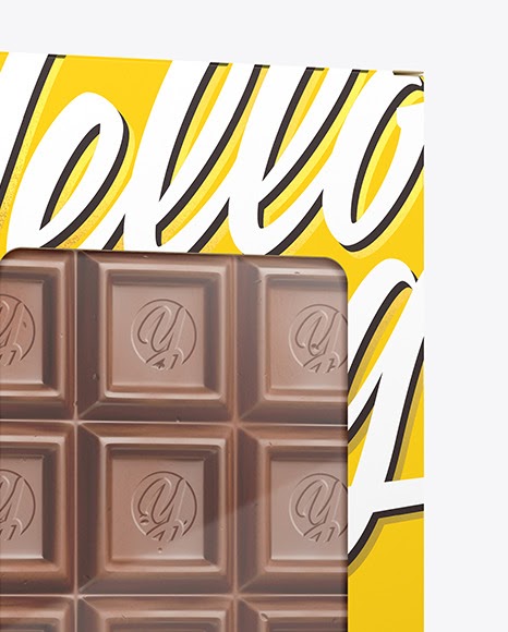 Download Download Chocolate Box Mockup PSD - Glossy Chocolate Box W ...