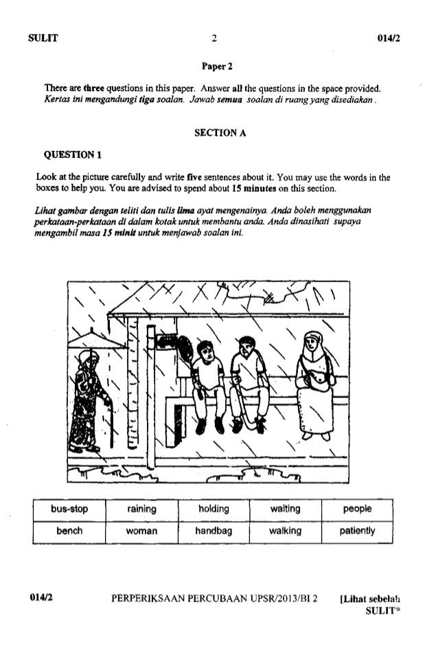 Contoh Karangan Bahasa Melayu Tahun 5 - Natal 14